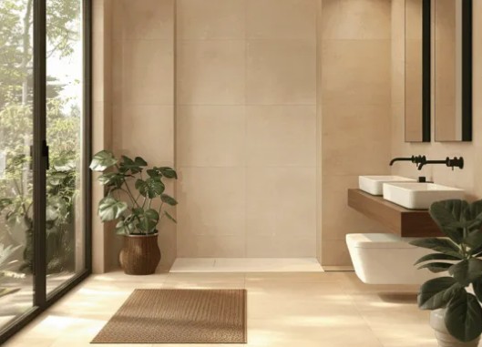 Плочки за баня 60х120 Cemento Slate Saffron